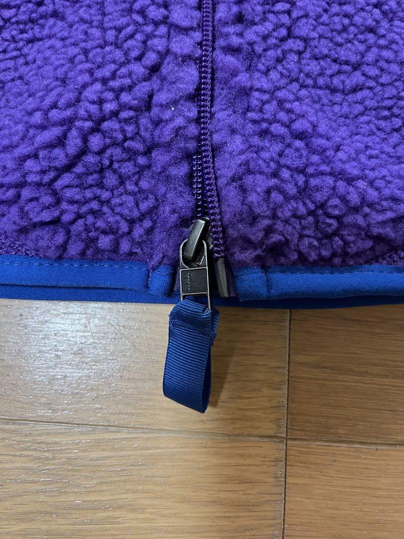 Patagonia フリースベスト 紫