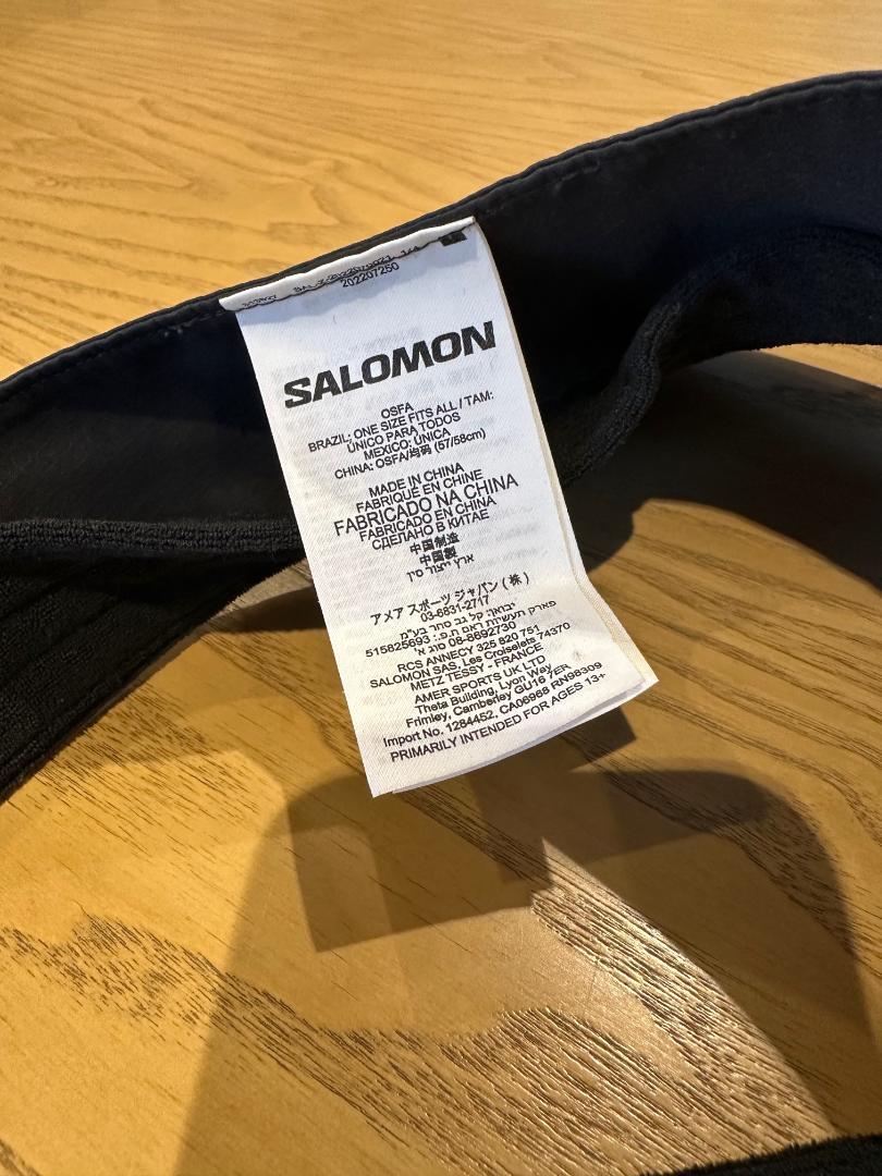 사로몬 선 바이저 CROSS VISOR SALOMON