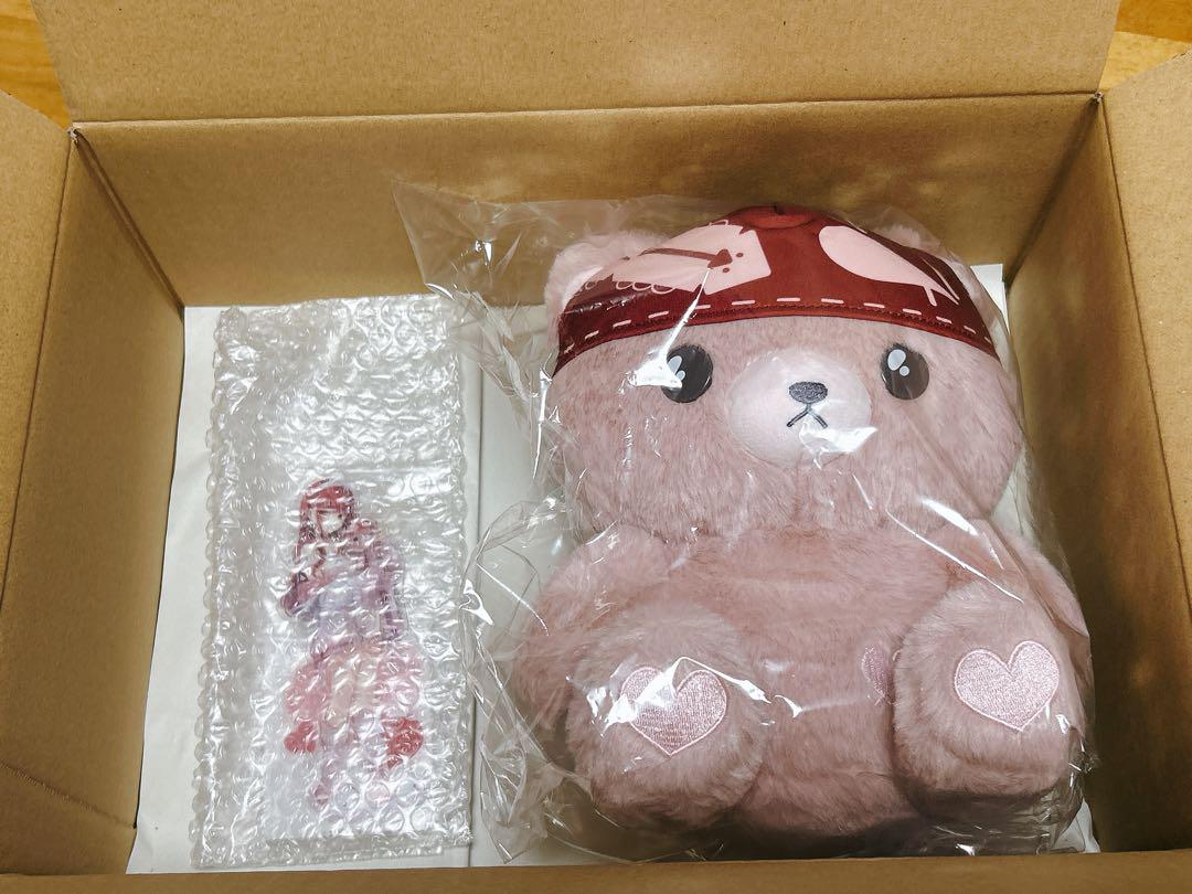 宝鐘マリン 誕生日記念 2024 一味クマぬいぐるみ アクリルスタンド 2点
