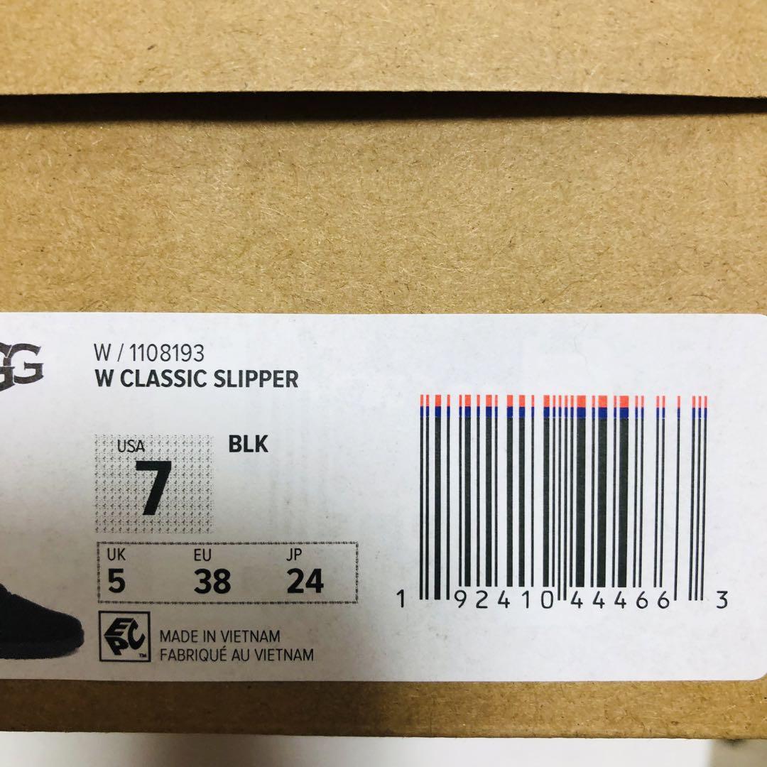 UGG スリッポン ムートンブーツ　CLASSIC SLIPPER 24 38