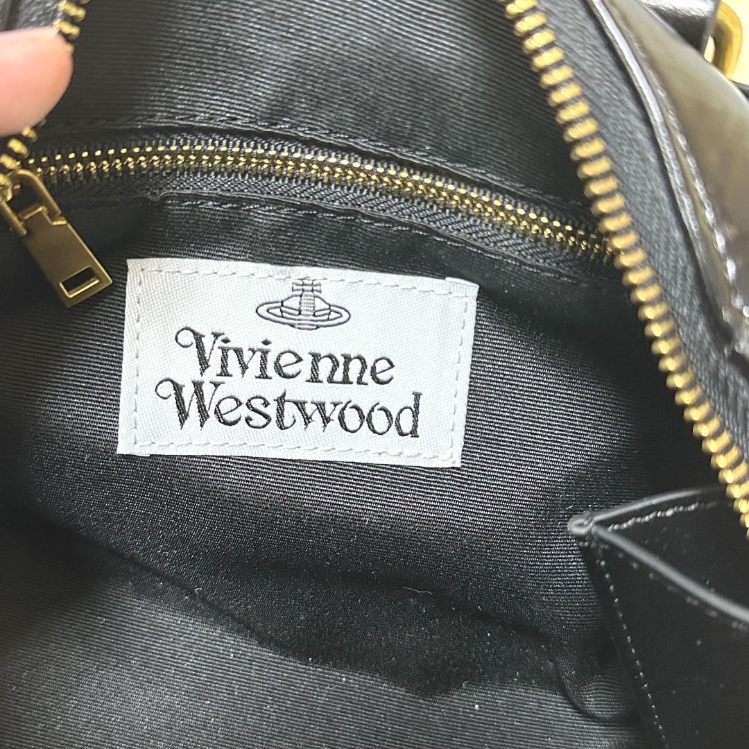 Vivienne Westwood ハンドバッグ オイルワックスレザーブラック