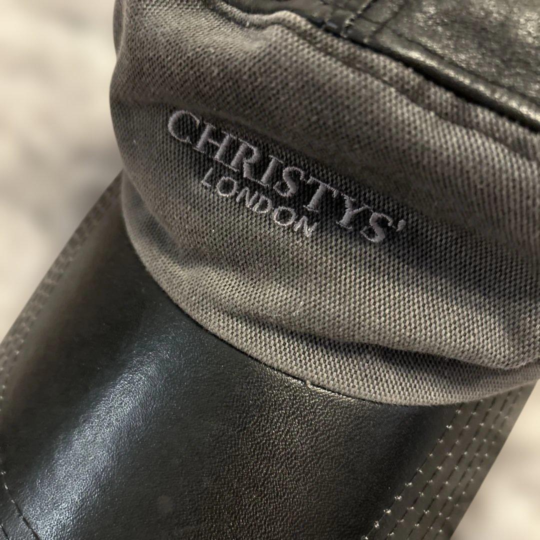 CHRISTYS' LONDON キャップ Mサイズ ブラック