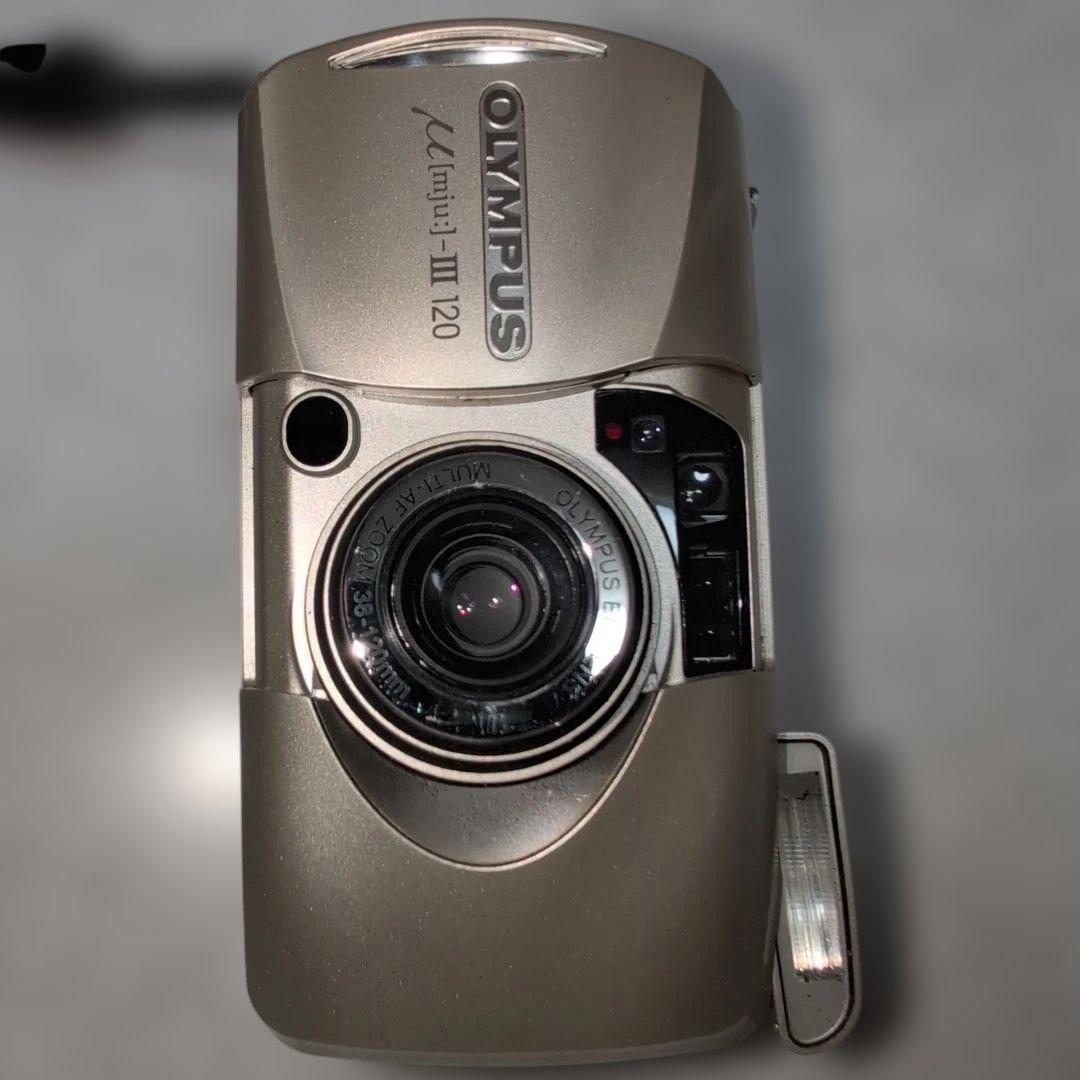 OLYMPUS μ−Ⅲ 120 ミュー mju 通電確認のみ OLYMPUS μ−Ⅲ 120 ミュー mju 通電確認のみ - メルカリ