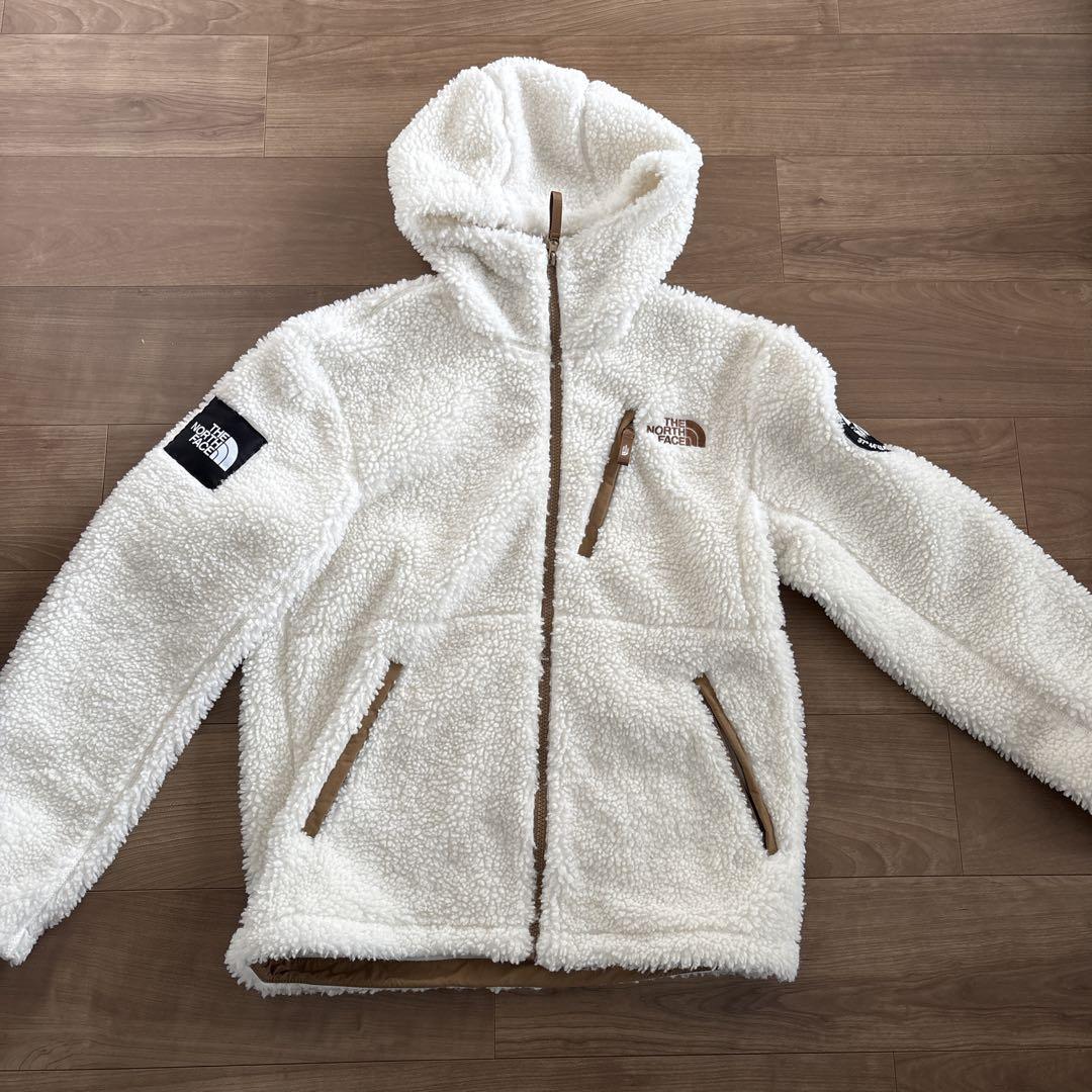 THE NORTH FACE フリースジャケット ホワイトジャケット・アウター