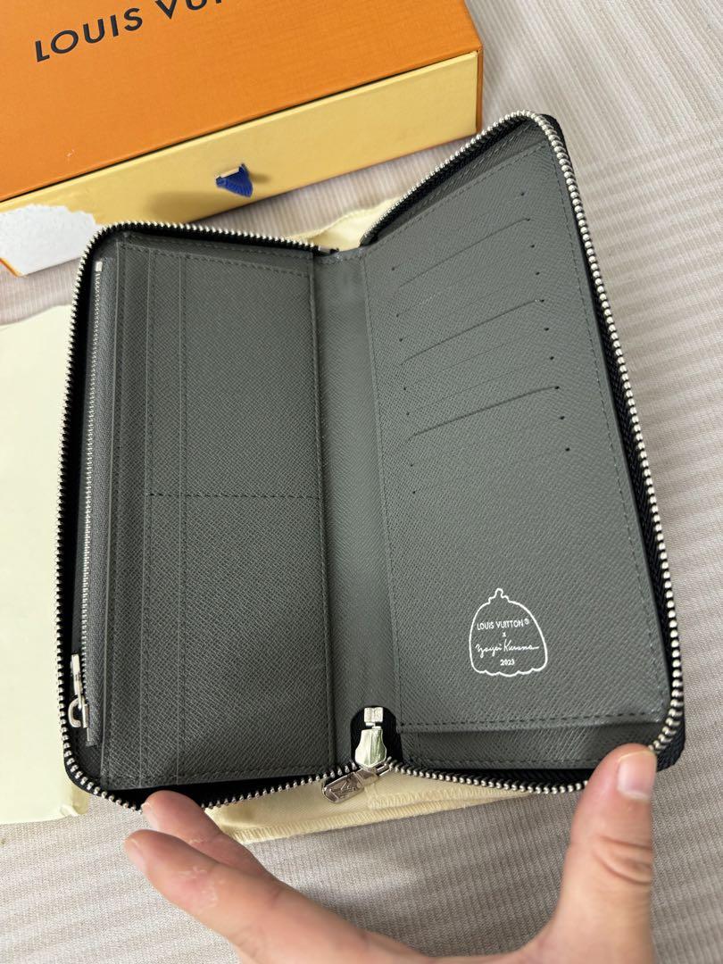 ルイヴィトン 長財布 Louis Vuitton 草間彌生 グレー 極美品 ルイヴィトン 長財布 Louis Vuitton 草間彌生 グレー