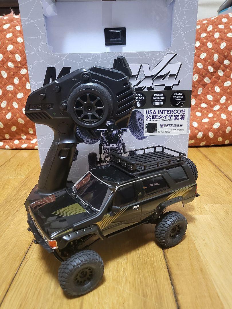 京商 ミニッツ4×4トヨタ 4ランナー アクセサリーパーツ付 ブラック