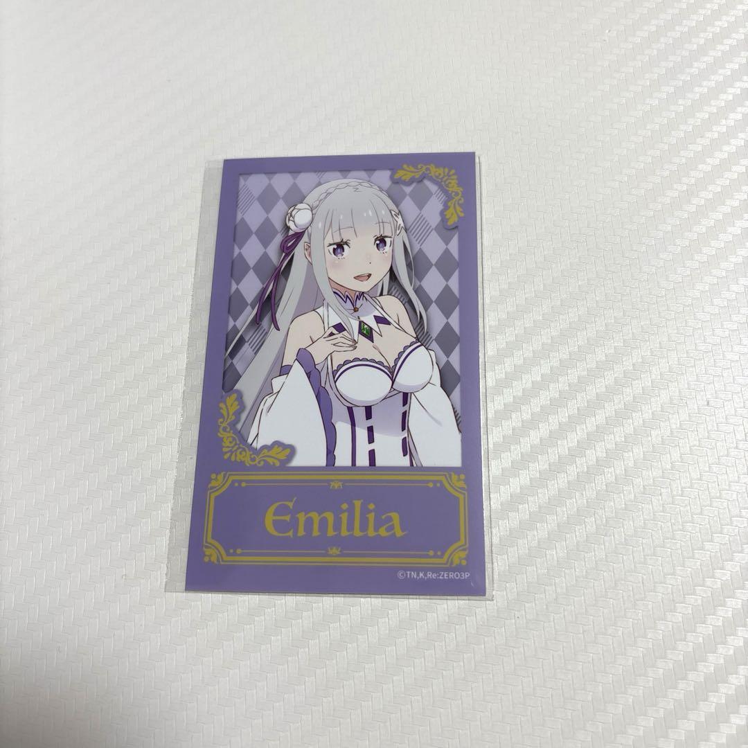 Re:ゼロから始める異世界生活 リゼロ エミリア ミニブロマイド