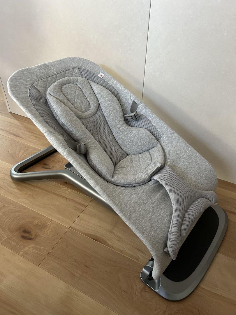 ergobaby evolve バウンサー ライトグレー
