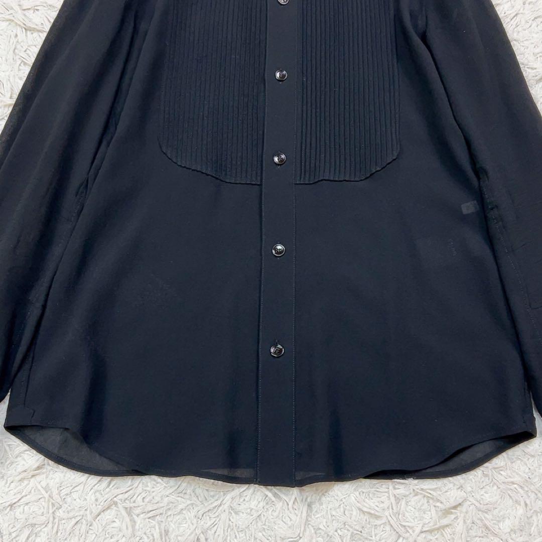 CELINE セリーヌ シルク シアー シャツ ブラウス 36 S相当 CELINE セリーヌ シルク シアー シャツ ブラウス 36 S相当