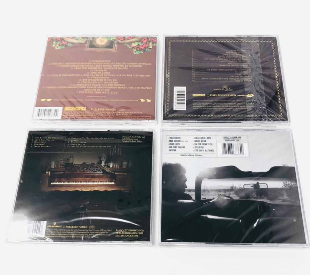 新品/未開封/4/CD/セット Panic! At The Disco 新品/未開封/4/CD/セット Panic! At The Disco