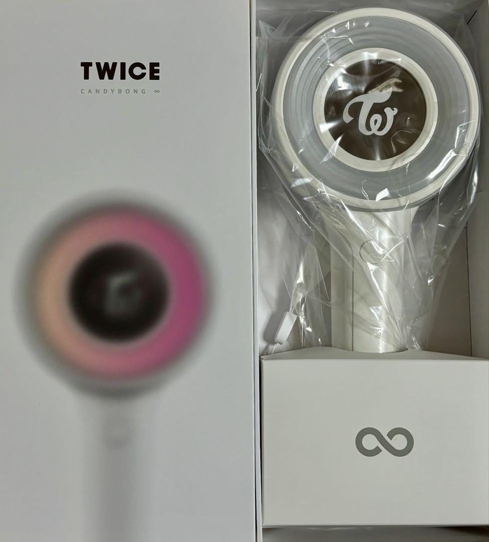【新品未使用】TWICE ペンライト CANDYBONG ∞
