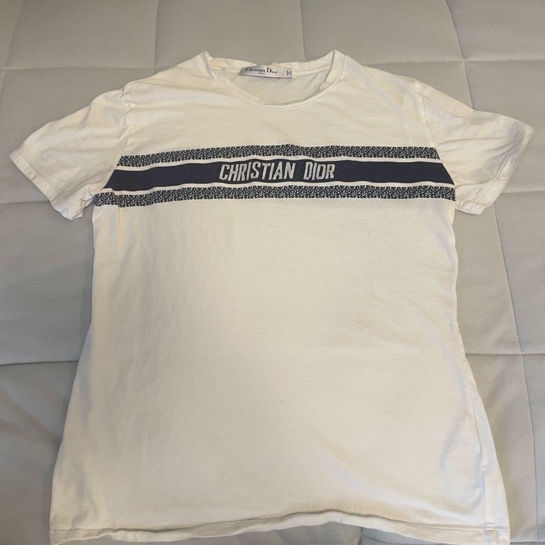 クリスチャンディオール コットン Tシャツ S レディース ホワイト