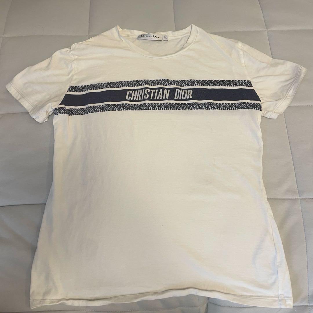 クリスチャンディオール コットン Tシャツ S レディース ホワイト