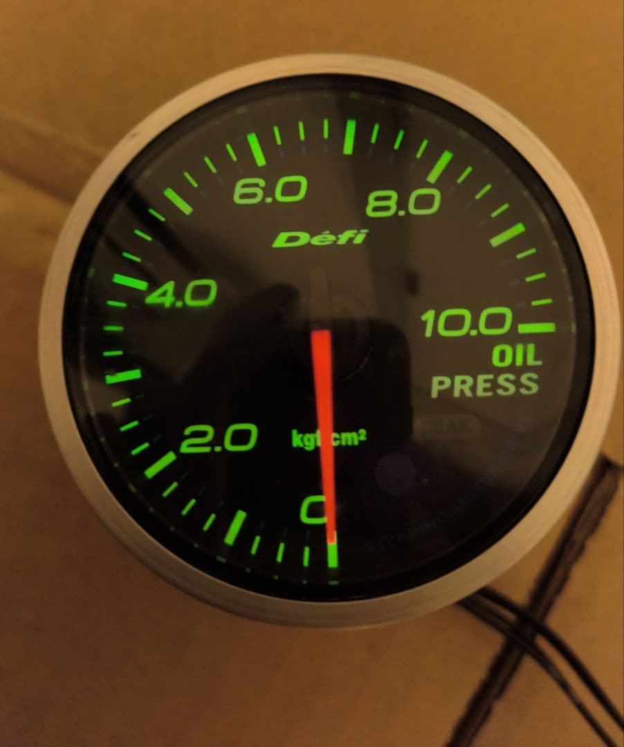 Defi デフィ 旧リンクメーター 油圧計 60φ 黒/緑イルミ ブラック Defi デフィ 旧リンクメーター 油圧計 60φ 黒/緑イルミ ブラック