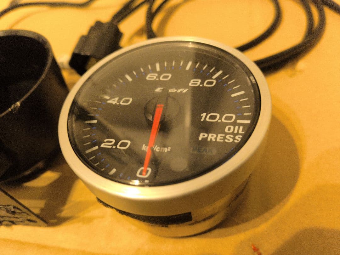 Defi デフィ 旧リンクメーター 油圧計 60φ 黒/緑イルミ ブラック Defi デフィ 旧リンクメーター 油圧計 60φ 黒/緑イルミ ブラック