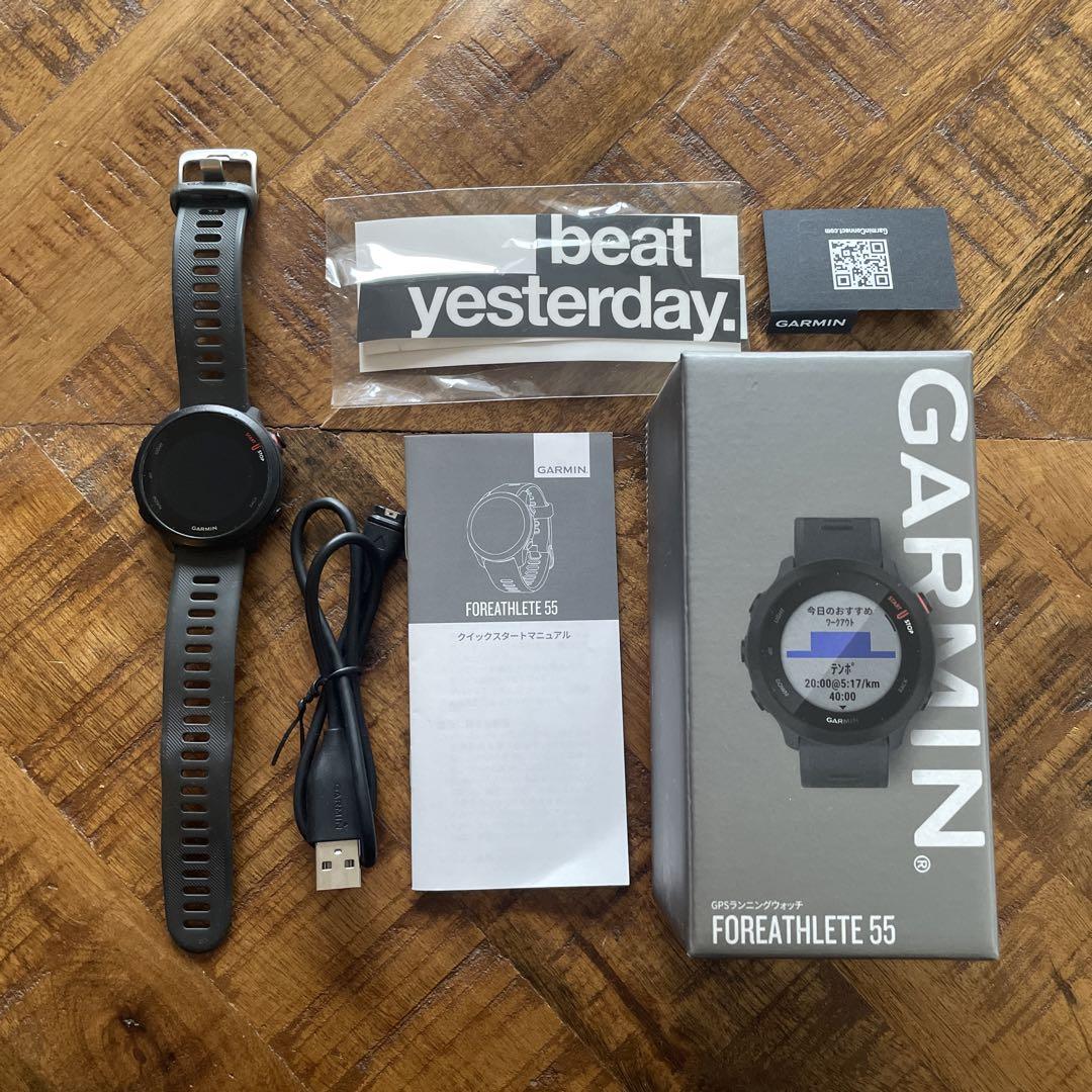 ガーミンGARMIN ForeAthlete 55 グレー