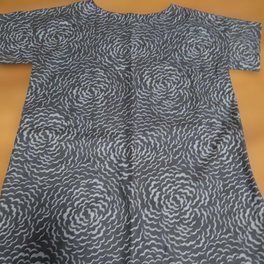 HOBBYRA HOBBYRE リバティ半袖ひざ丈ワンピースL LIBERTY