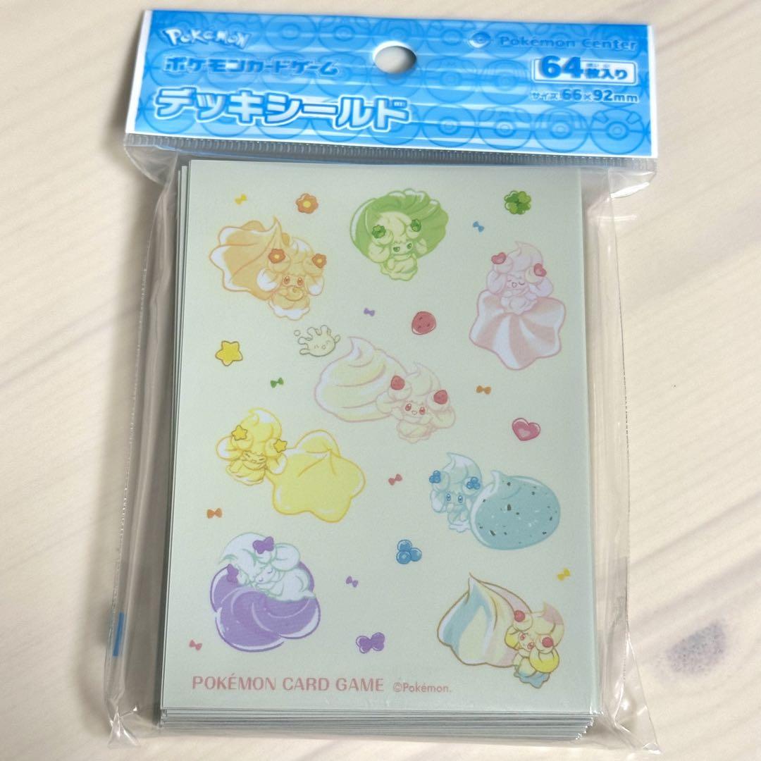 ポケモンカード　デッキシールド　デッキケース　マホイップ