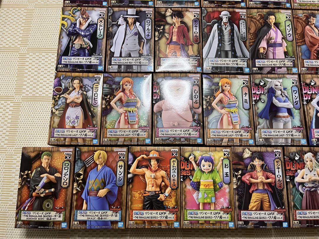 【本物保証】 フィギュア DXF ワンピース 51点セット ロジャー ワノ国編 コミック・アニメ
