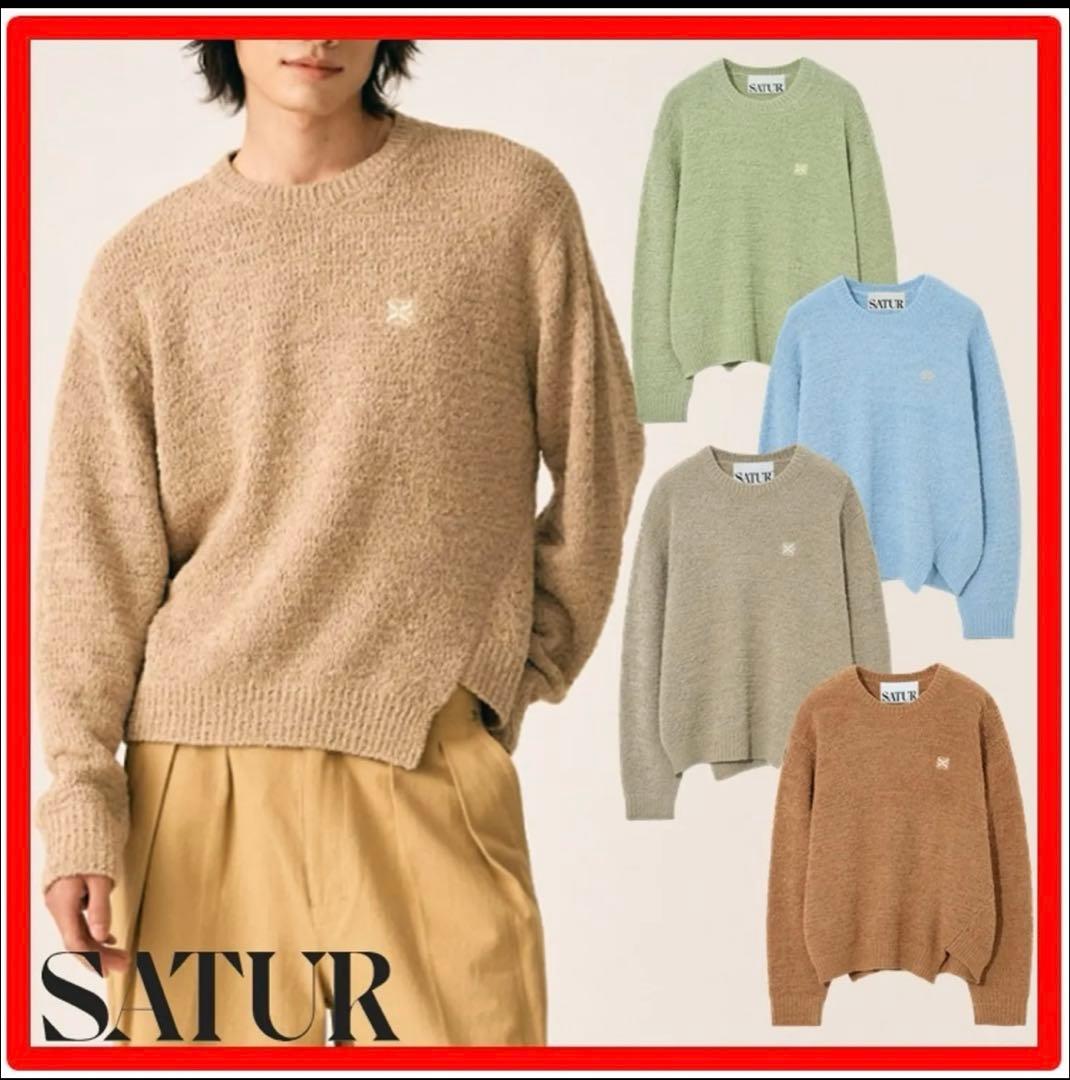 SATUR Dublin Unbalanced Wool Blend Kni.tL