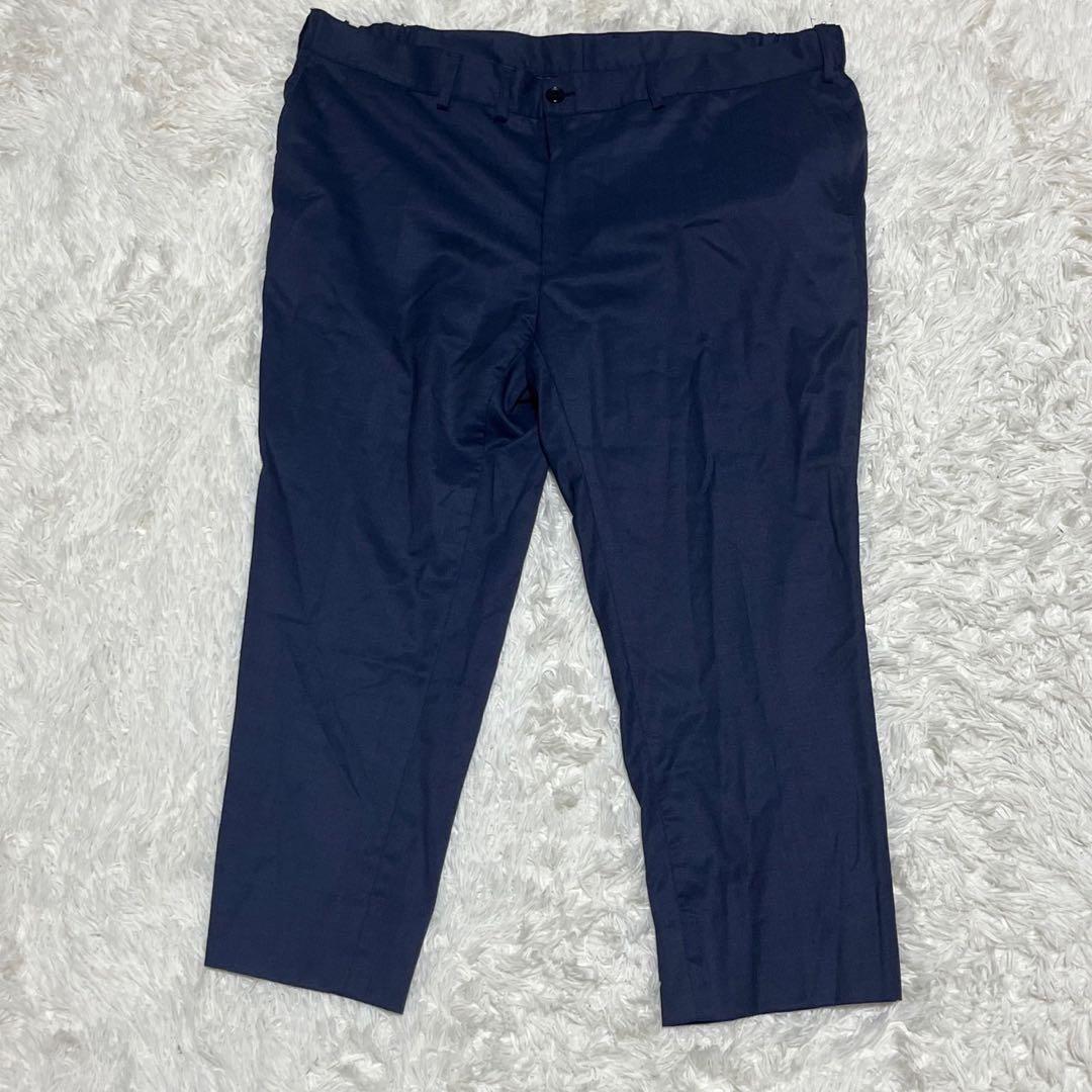 ⭐️希少サイズ⭐️セットアップ スーツ 4XL 3ピース ネイビー