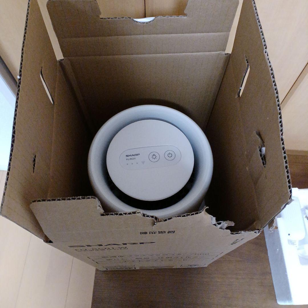 24年製 シャープ 空気清浄機 FU-RC01-W プラズマクラスター