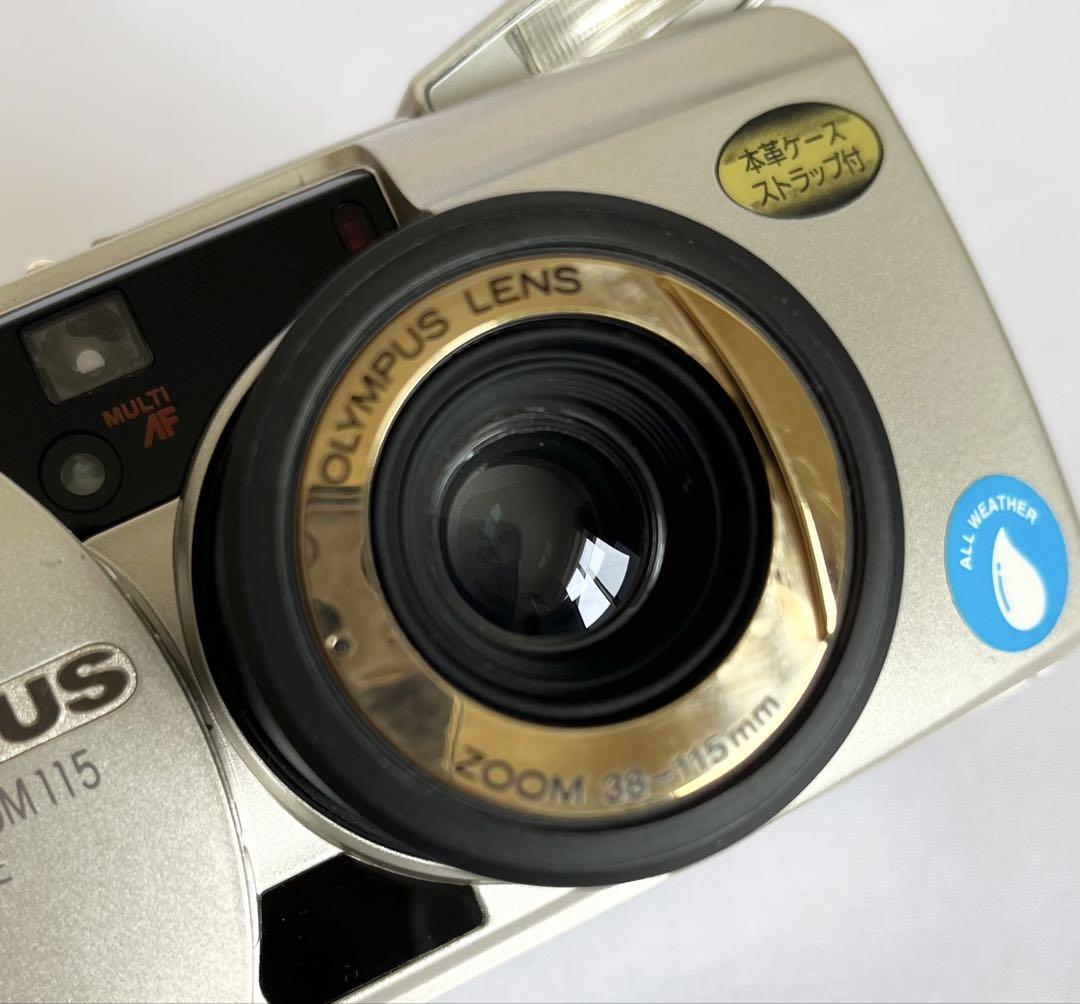 【完動品】OLYMPUS μ ZOOM 115 DELUXE フィルムカメラ
