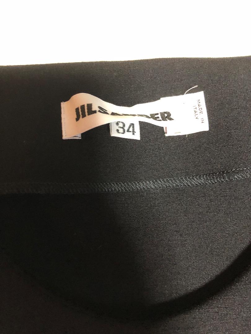 在庫大得価 ジルサンダー JIL SANDER ワンピース 黒 S r3Ptv-m50294966413 高評価特価