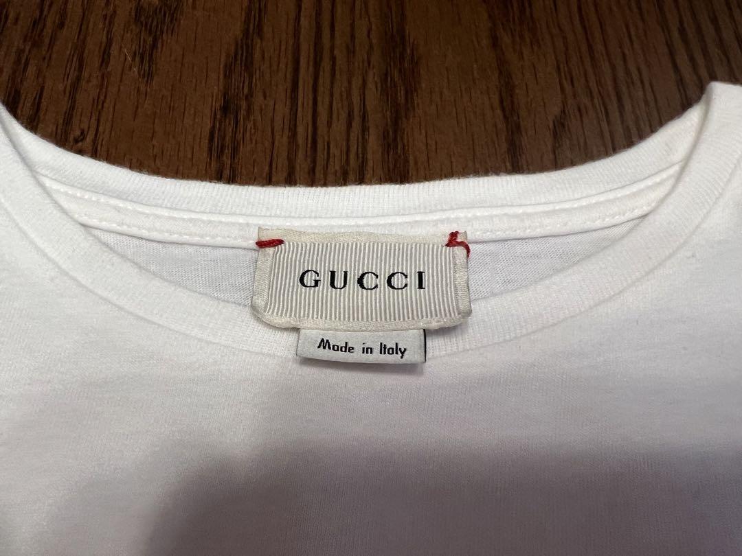 GUCCI ホワイト 半袖Tシャツ サイズ8