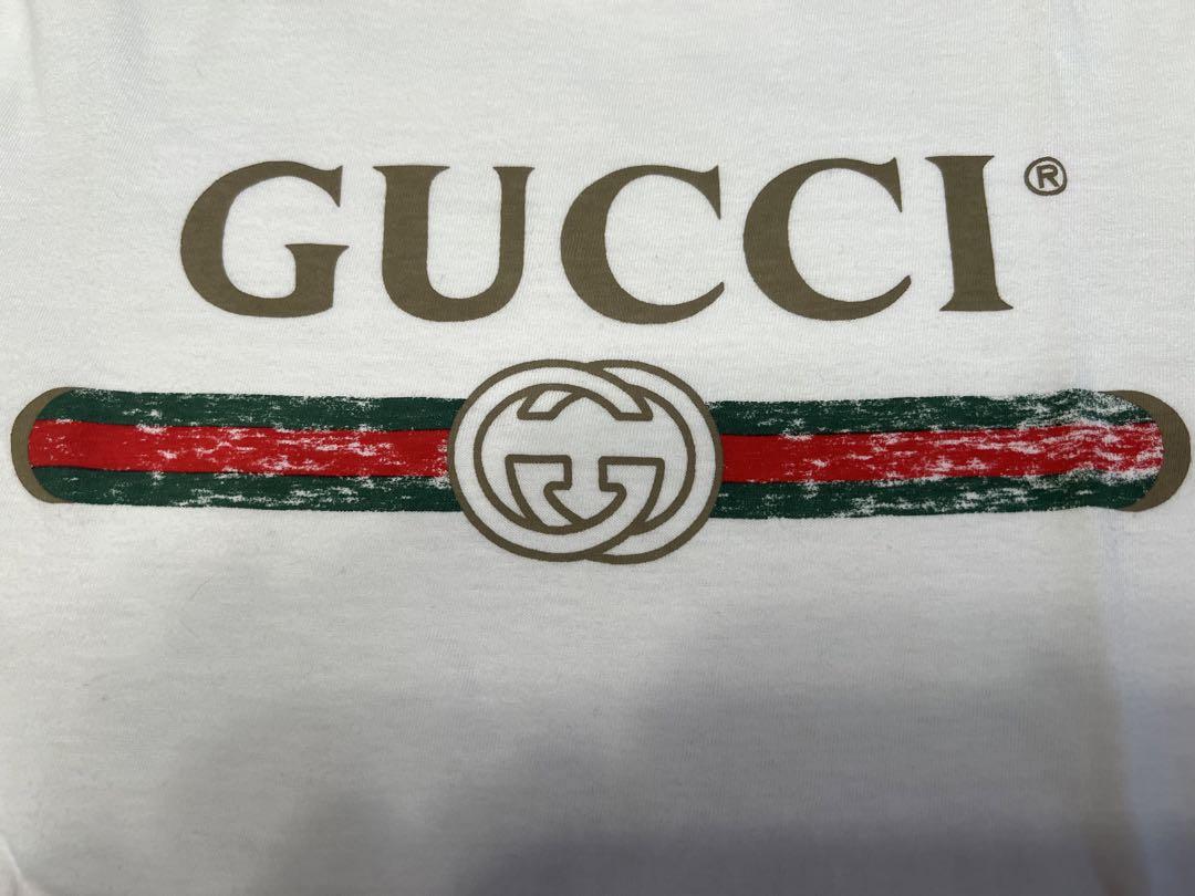 GUCCI ホワイト 半袖Tシャツ サイズ8