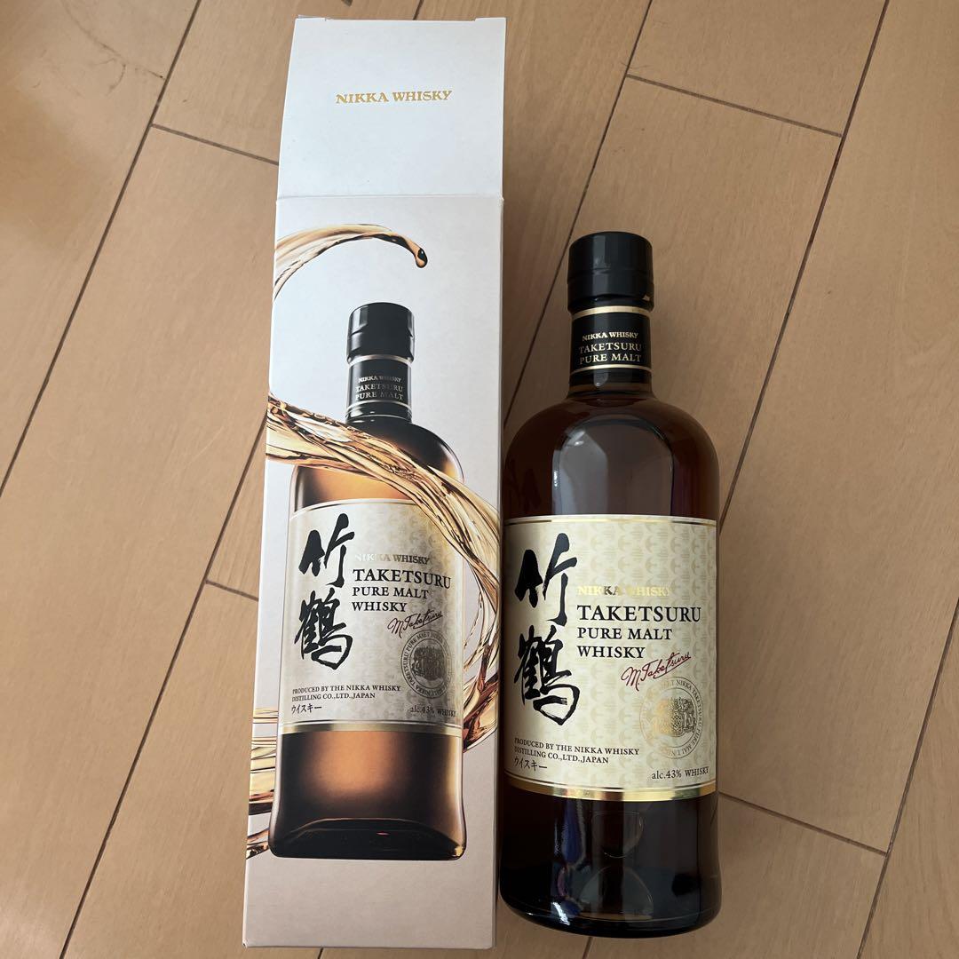 大人気　ニッカ 竹鶴 ピュアモルト 700ml 値上げ確定