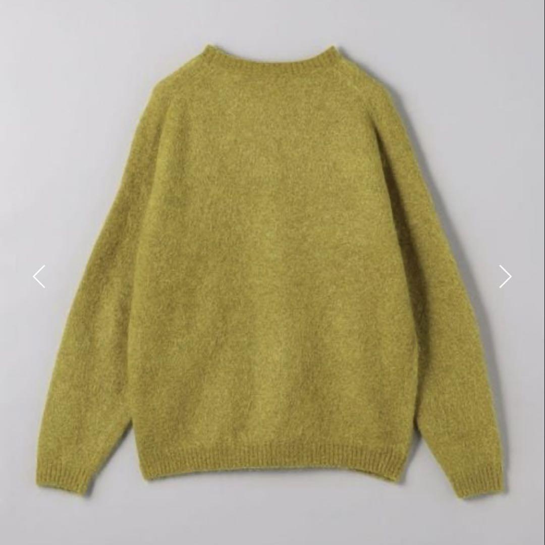「BEAUTY&YOUTH」モヘヤシャギーニット Lサイズ【タグ付新品未使用】