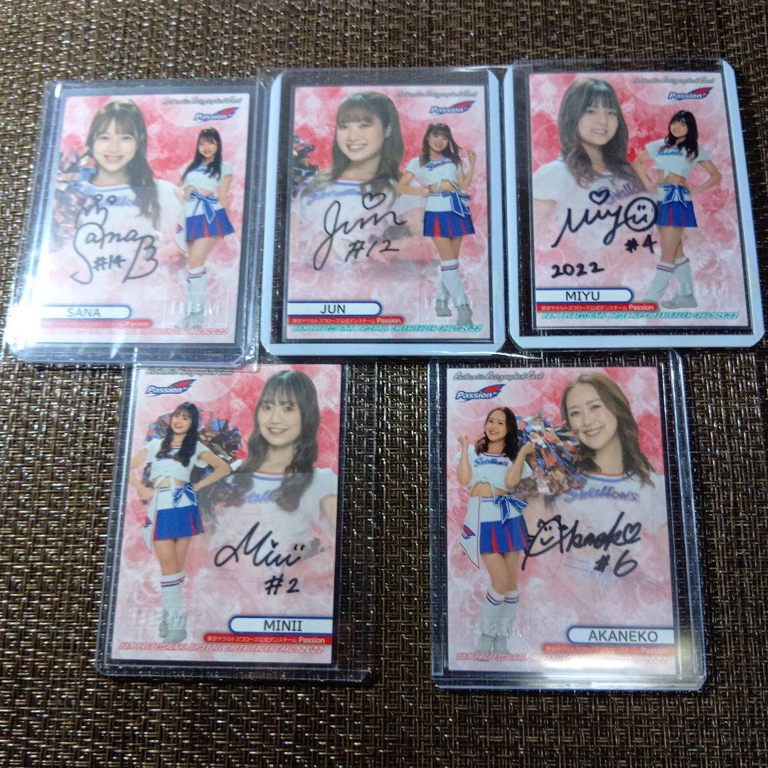 BBMプロ野球 チアカード'22 東京ヤクルトスワローズ passion セット