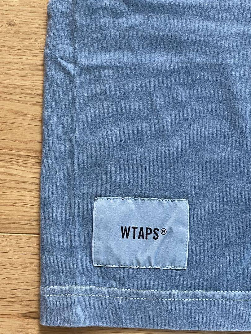 WTAPS BLANK SS 03 PIGMENT / TEE  ブルー　03L