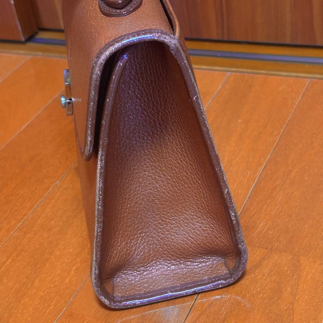【Burberrys】バーバリーズ　2way　ハンドバッグ　ショルダーバッグ　茶