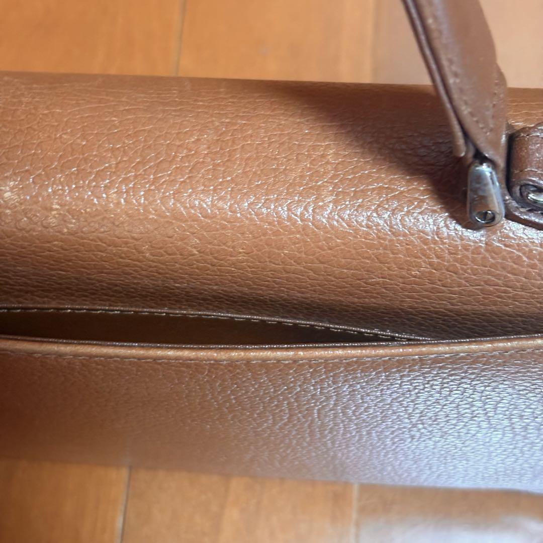 【Burberrys】バーバリーズ　2way　ハンドバッグ　ショルダーバッグ　茶