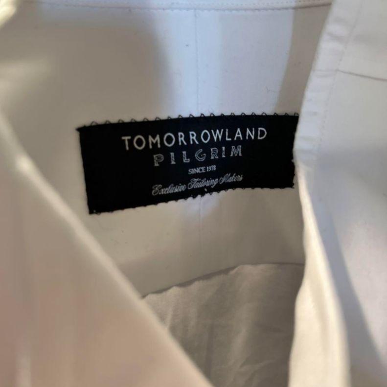 TOMORROWLAND トゥモローランド ドレスシャツ 新郎 ウィングカラー