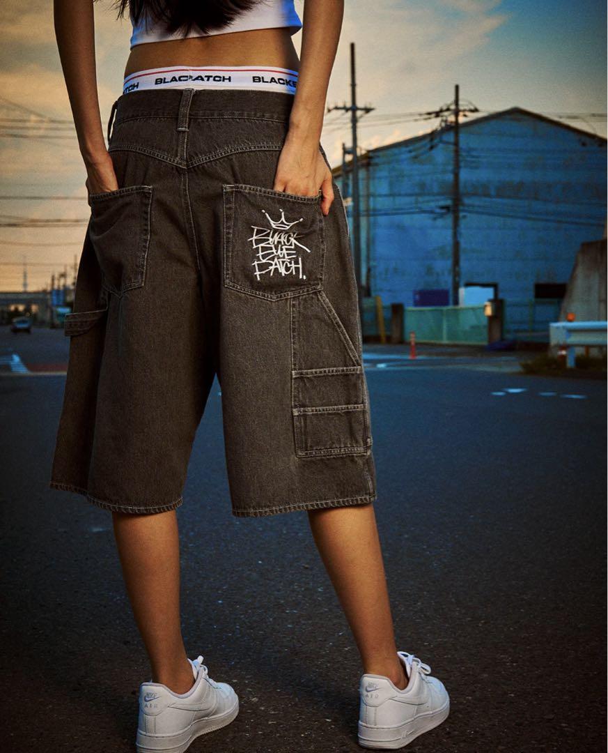 パンツ Black Eye Patch CROWN TAG BAGGY DENIM