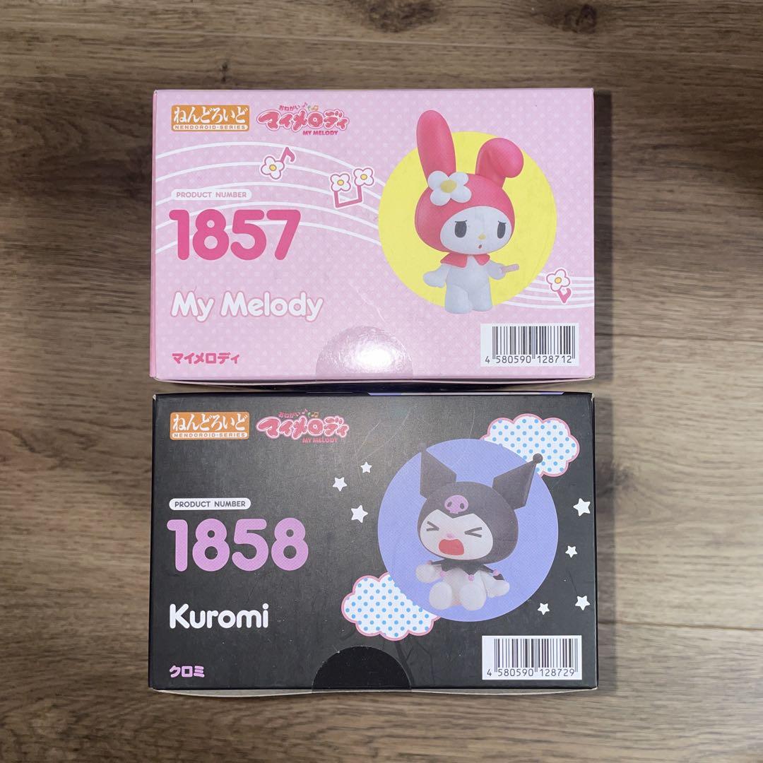 サンリオ　マイメロ　クロミ　ねんどろいど　フィギュア　新品未使用