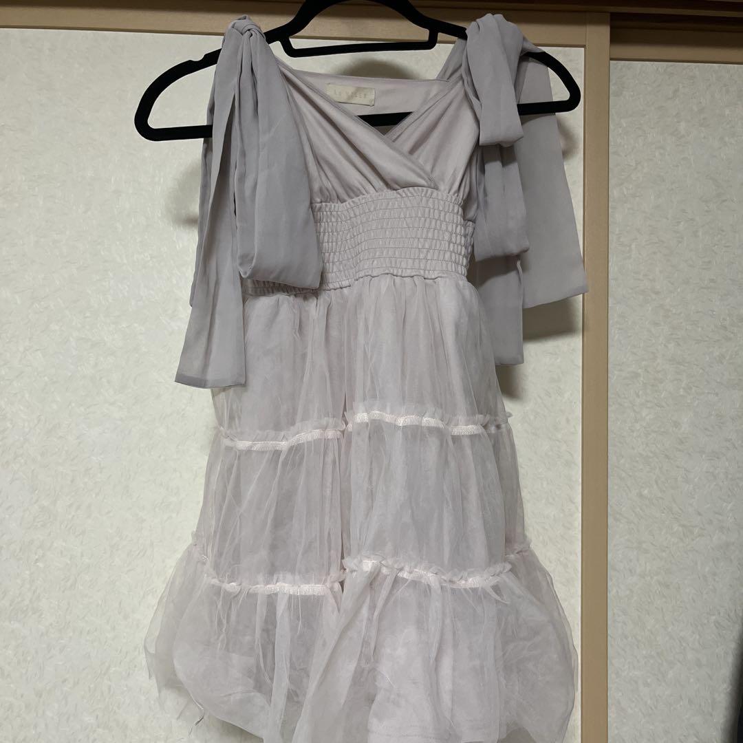 An MILLE アンミール チュールキャミミニワンピース - メルカリ