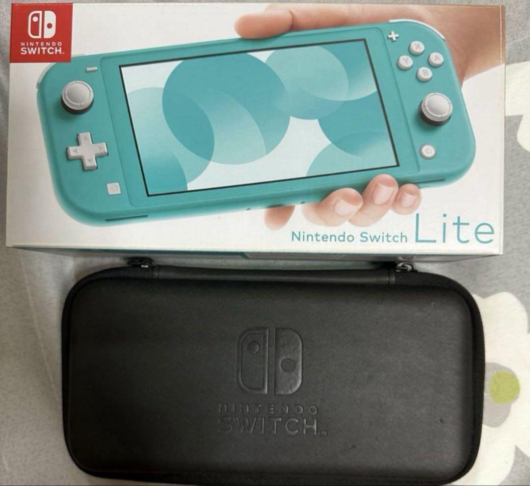 任天堂Switch Lite 本体 ターコイズ 外箱付き