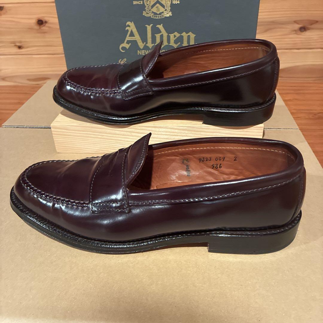 Alden 986 【美品】81/2D バーガンディ