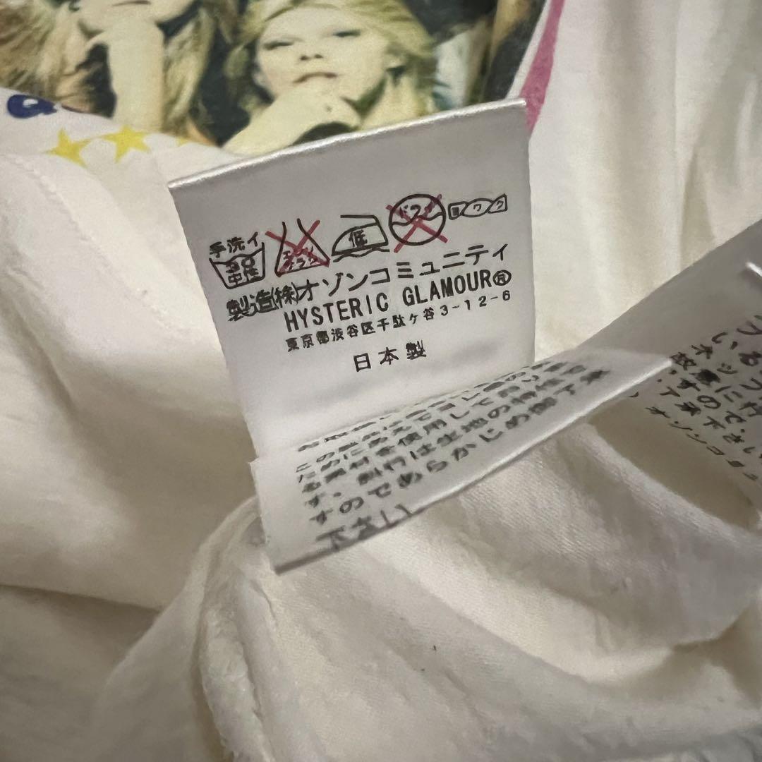 希少⭐️ヒステリックグラマー ラグランTシャツ 7分袖 ザ・ランナウェイズ バンT
