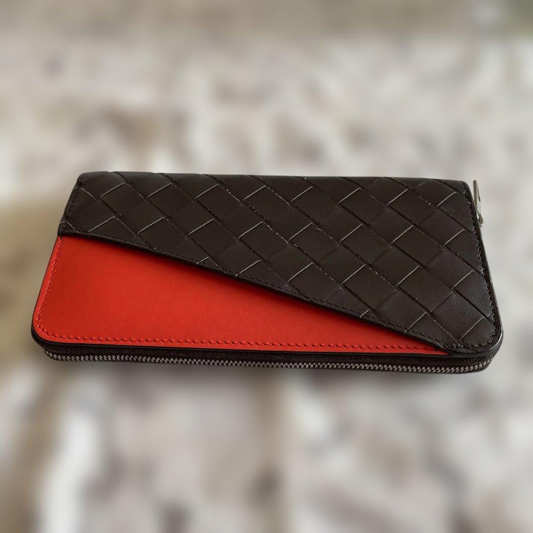 【新品未使用】BOTTEGA VENETA長財布　ラウンドジップジッパ
