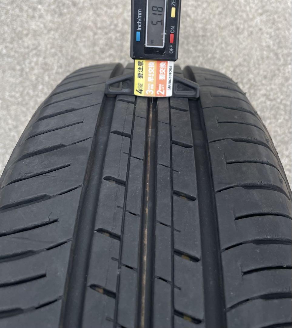 【送料出品者負担】ブリヂストン ECOPIA 中古品165/55R15