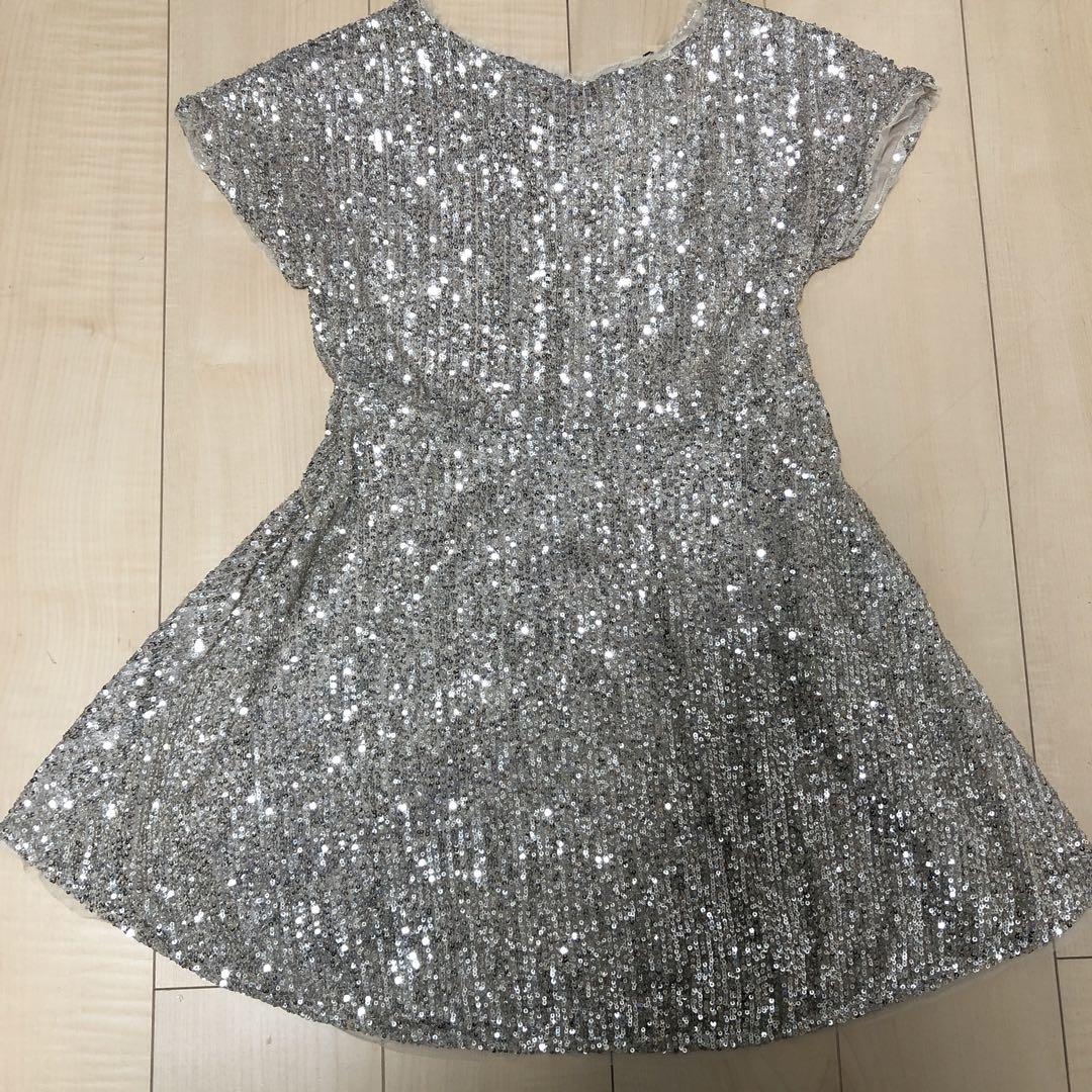 スパンコールミニワンピース - ブラック | ZARA Japan / 日本
