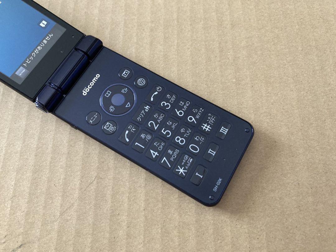 美品 K715 ドコモ AQUOSケータイ SH-02K ガラホ simフリー