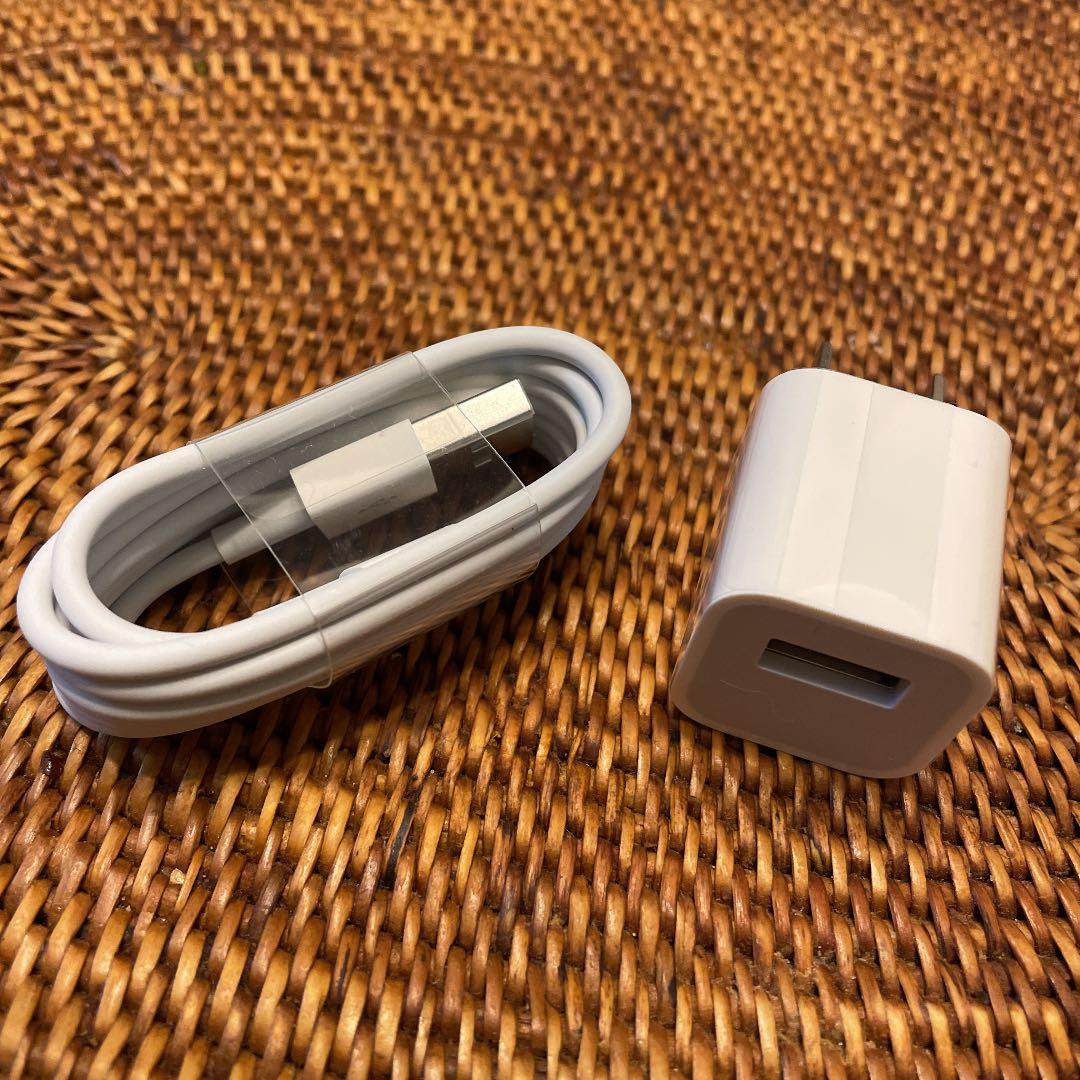 全国総量無料で その他 新品未使用 アップル純正iphone充電用コードとコンセント