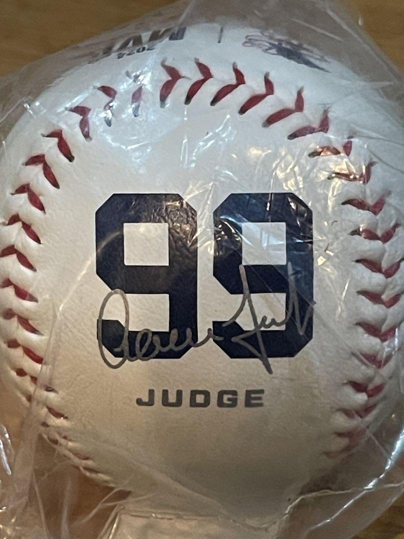 【新品】2024 MLB MVP 大谷・ジャッジ レプリカサインボールセット