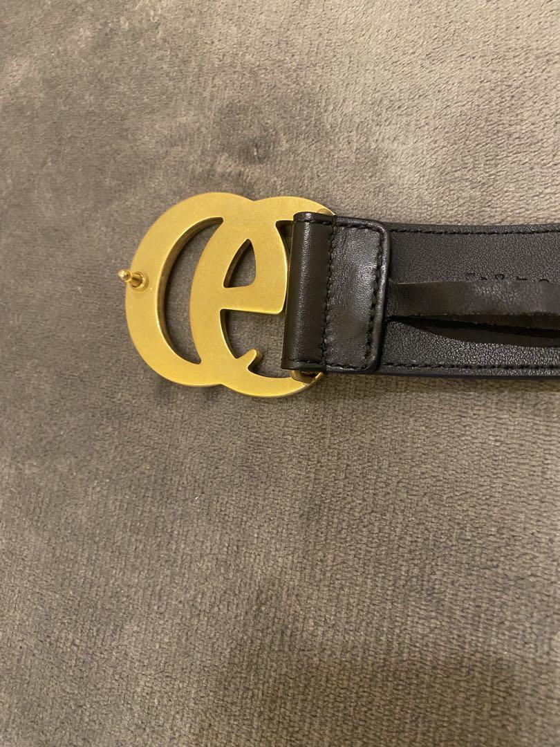 ダブルG ワイドベルト[GUCCI]
